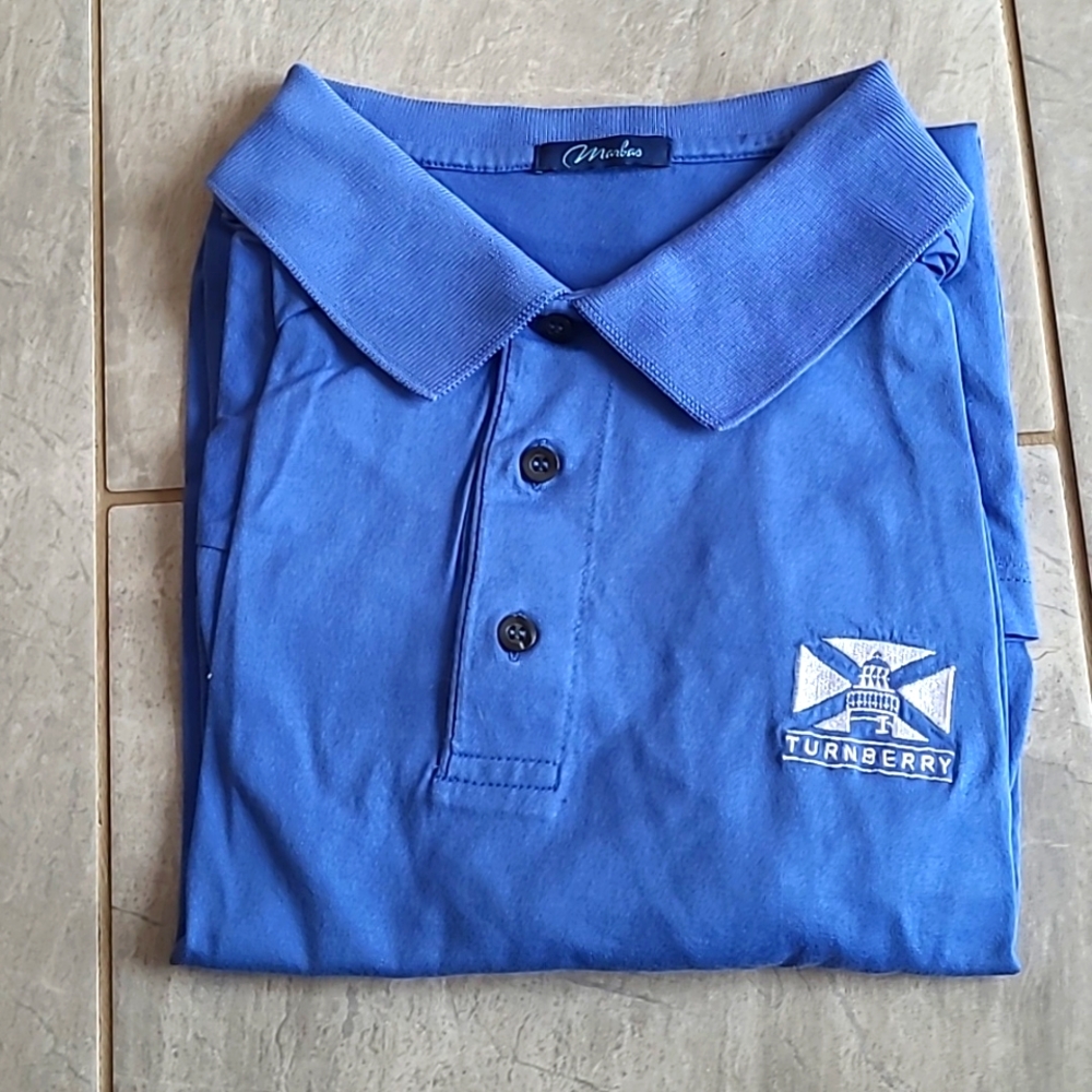 Marbas Men's Turnberry Golf shirt.  Excellent condition. Size L (52)